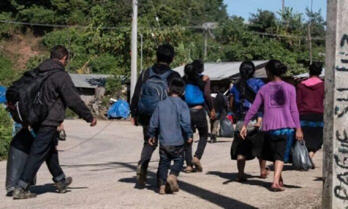 Casi 600 mexicanos huyen a Guatemala por ola de violencia en Chiapas