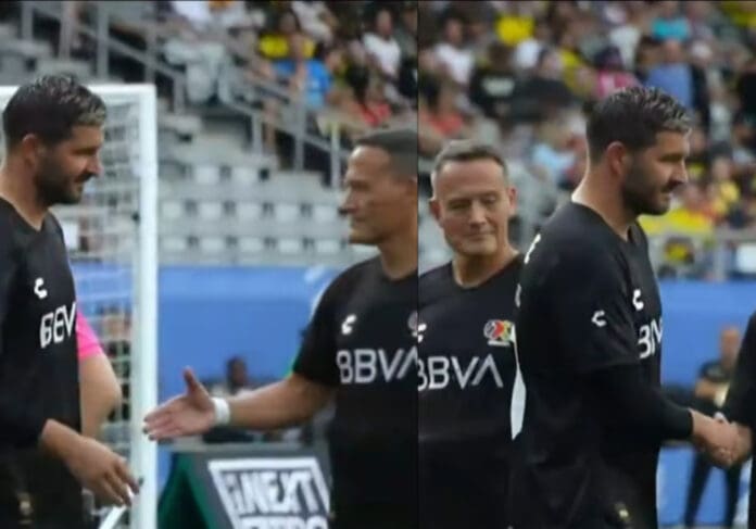 Video: André-Pierre Gignac ignora saludo de Luis 