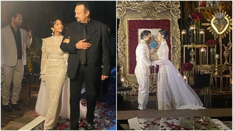 Video: Trasciende que Christian Nodal y Ángela Aguilar se casaron