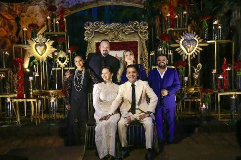 Pepe Aguilar comparte las primeras fotos oficiales de la boda de Ángela y Nodal
