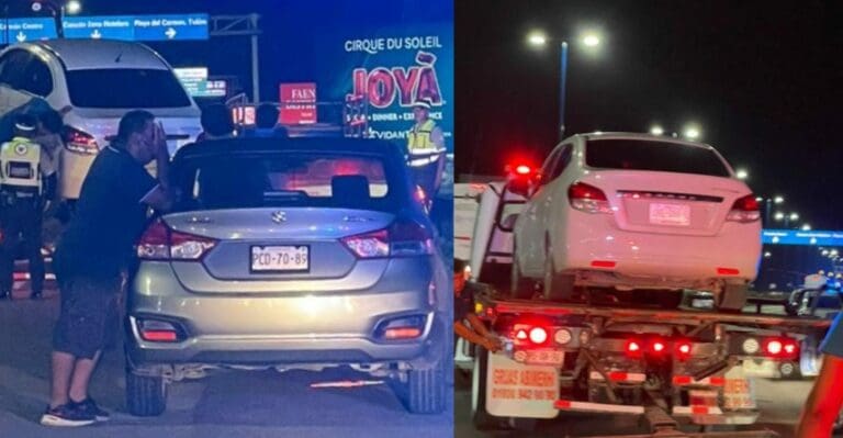 Guardia Nacional montó operativo en el aeropuerto de Cancún para evitar el paso a conductores de Uber