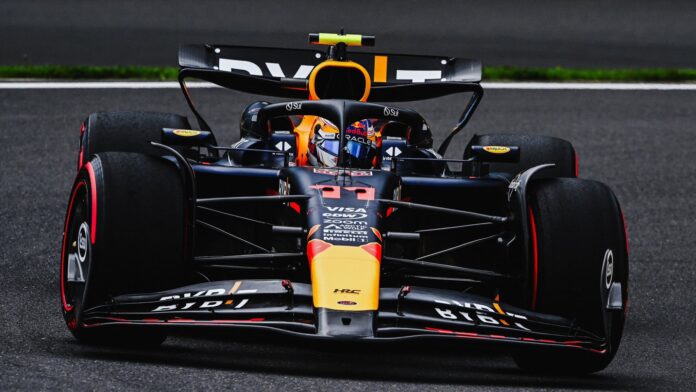 Video: Checo Pérez rompe su mala racha y partirá segundo en el GP de Bélgica