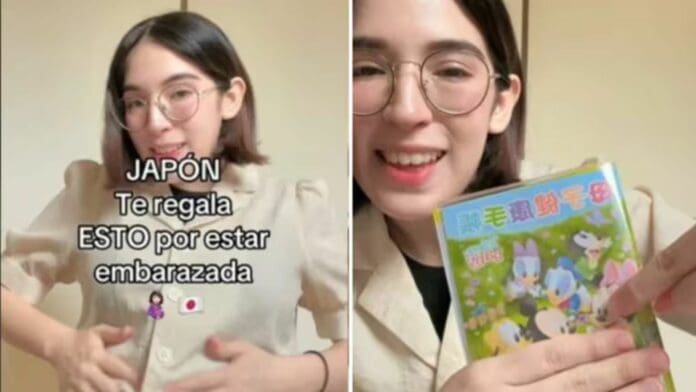 VIDEO: Mujer embarazada presume el generoso apoyo económico que le da el gobierno de Japón