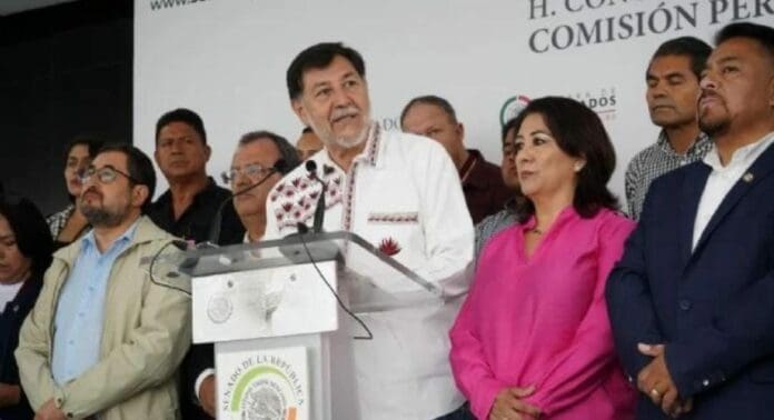Gerardo Fernández Noroña está envuelto en una nueva polémica, ya que se puso a insultar a integrantes del PAN.