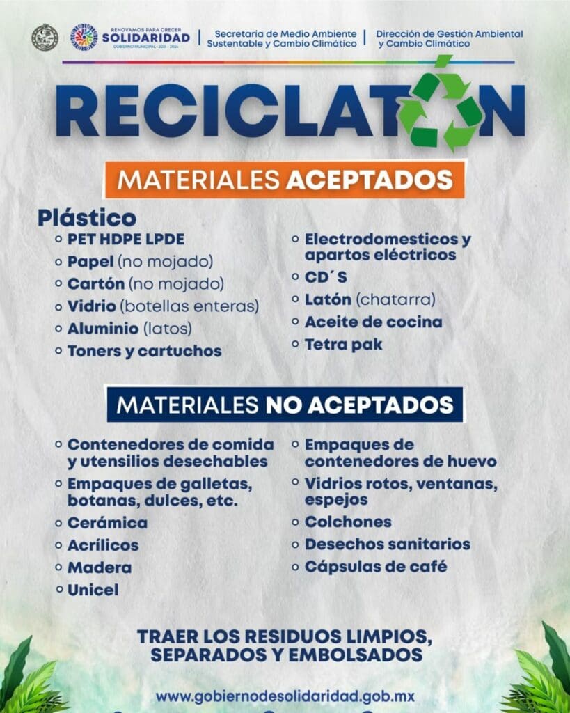 Reciclatón en Solidaridad: Un esfuerzo común por el medio ambiente 