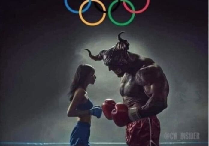 Próxima rival de la boxeadora argelina Imane Khelif publica foto de una bestia y desata críticas