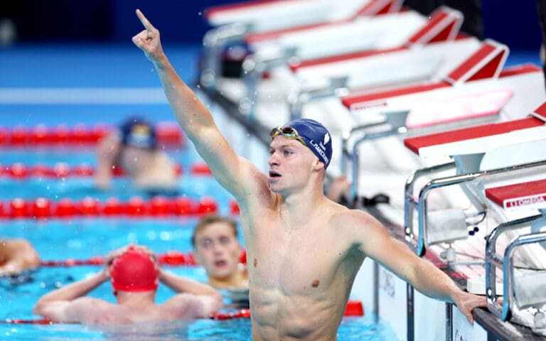 Video: León Marchand, el tritón plusmarquista francés de París 2024, e hijo de nadadores olímpicos