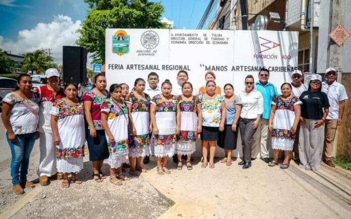 Tulum inaugura su primera Expo Artesanal en la Terminal de Autobuses ADO