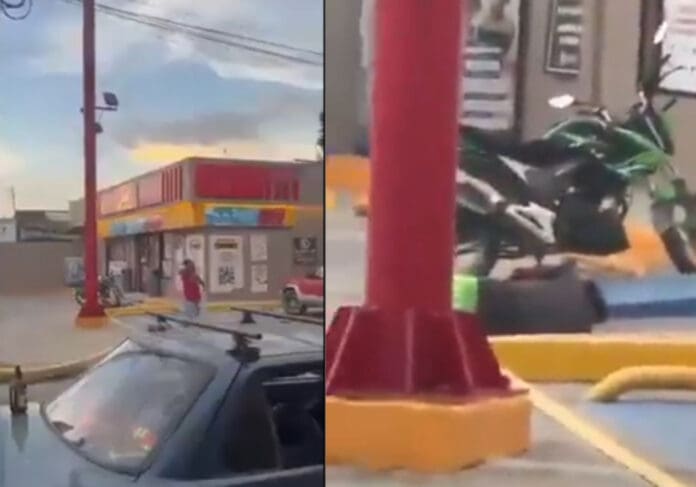 Video: Sujeto le corta con una pala ambas manos a un indigente por robar en Macuspana, Tabasco