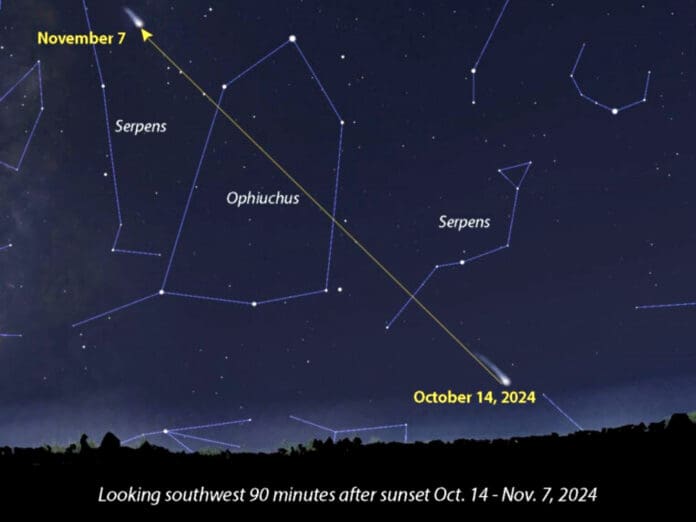En octubre, cometa se acercará a la Tierra; sería el objeto más brillante del siglo