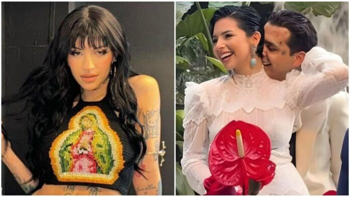 Cazzu elimina todo rastro de Nodal de sus redes tras boda con Ángela Aguilar