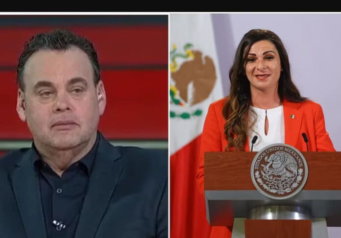 David Faitelson ataca a Ana Guevara por no apoyar al equipo femenino de natación artística en París 2024