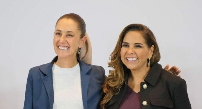 No hay límites para las mujeres, destaca Estefanía Mercado tras la reunión de Claudia Sheinbaum y Mara Lezama.