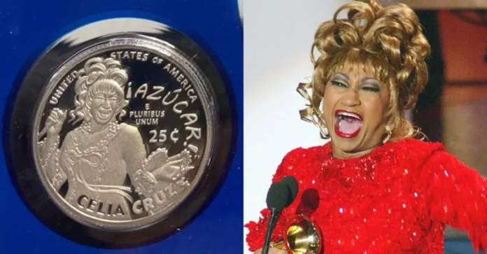 Estados Unidos pone en circulación moneda en honor a Celia Cruz