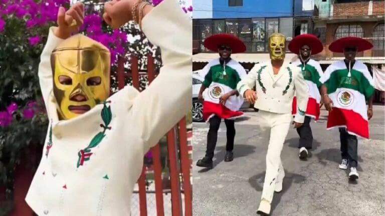 Bruno Mars enciende las redes sociales vestido de luchador y se despide de México