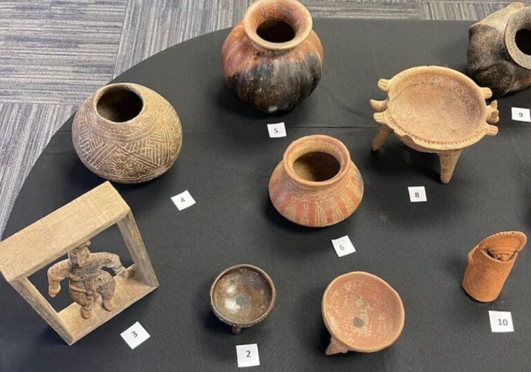 Regresan a México 32 piezas arqueológicas de la época prehispánica que estaban en EE. UU.