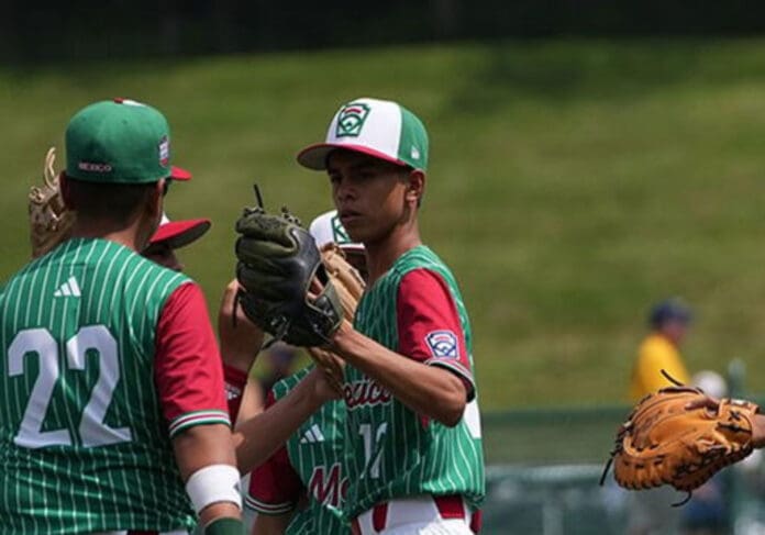México debuta lanzando juego sin hit ni carrera en la Serie Mundial de Pequeñas Ligas