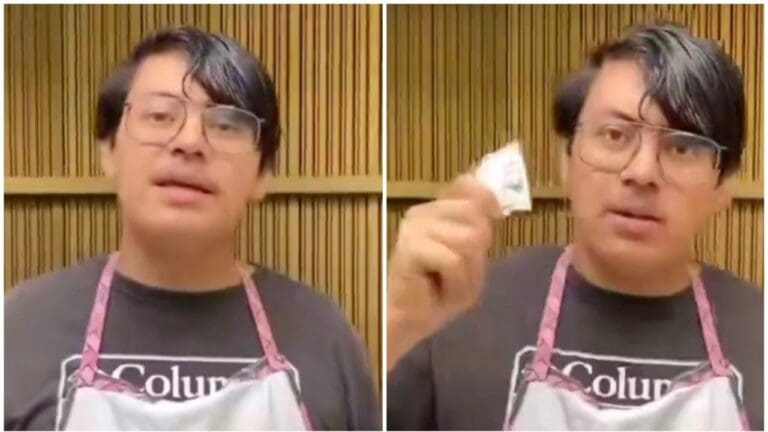 VIDEO: Mesero causa debate al regresarle la propina a sus clientes, dijo que era poco dinero