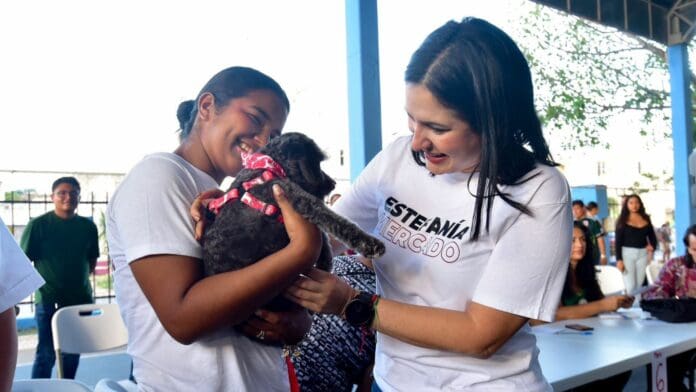 Estefanía Mercado anuncia la construcción de la Clínica del Bienestar Animal con servicios veterinarios gratuitos