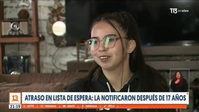 Tras 17 años, joven recibe notificación para ser atendida en el hospital