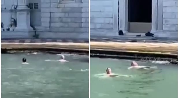 Video: Turistas nadan en las aguas del cementerio de Venecia; podrían ser expulsados de Italia