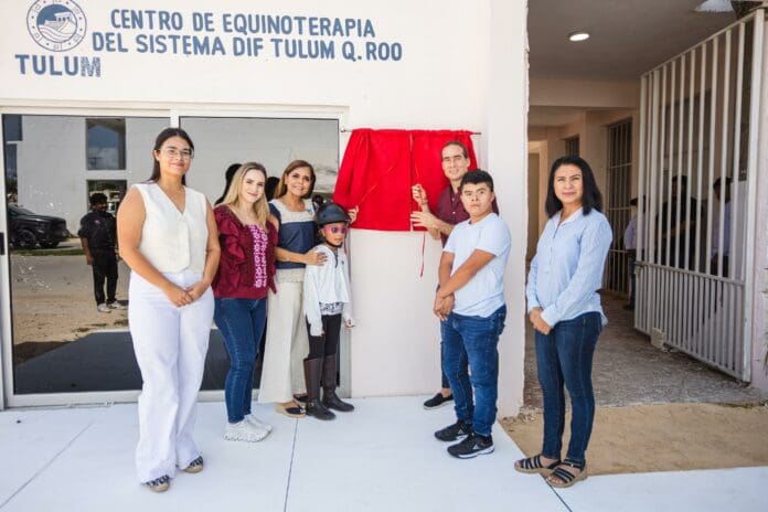 DIF- Tulum reapertura remodelado Centro de Equinoterapia