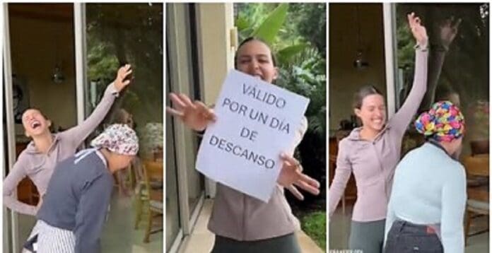 Acusan a influencer de Jalisco, Mariana Sánchez, de humillar a sus empleadas con reto viral para que ganen un día libre