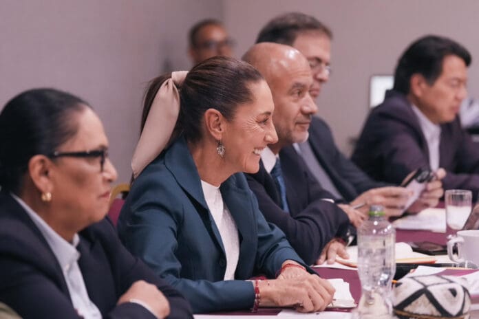 Claudia Sheinbaum anunció la instalación de una mesa de transición con el gobierno de AMLO