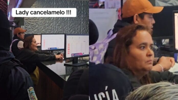 VIDEO: Mujer explota contra taquillera en central de autobuses y la bautizan 'Lady Cancélamelo'