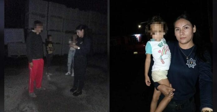 Rescatan a niña de tres años que caminaba sola en una carretera de Nayarit. Al final pudieron localizar a su familia.