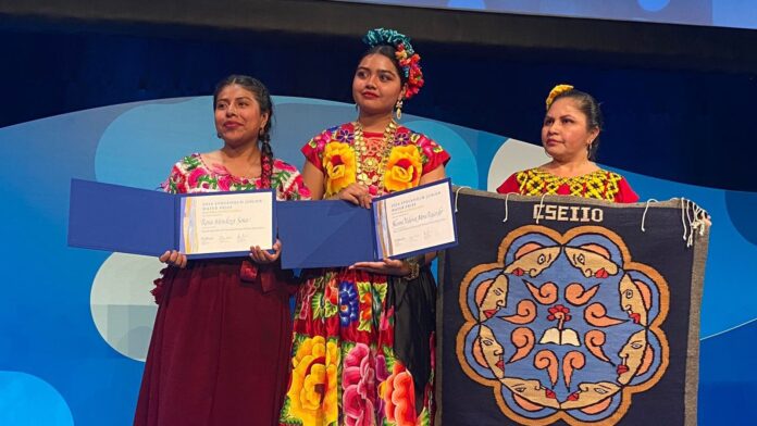 Estudiantes mexicanas ganan diploma de excelencia en Premio Mundial del Agua en Suecia