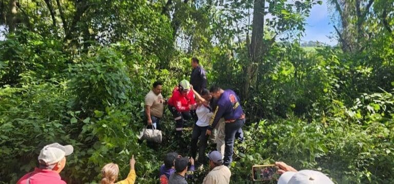 Cae autobús por un barranco en Veracruz, deja al menos dos muertos y 30 lesionados