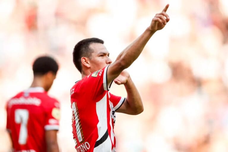 Video: Hirving "Chucky" Lozano anota y lidera tabla de goleadores en el futbol de Países Bajos