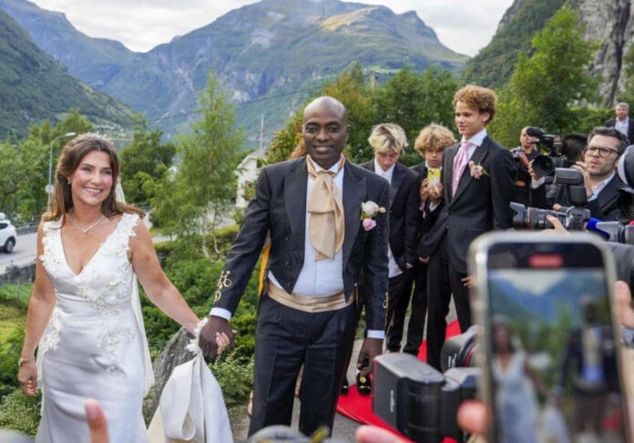 Princesa de Noruega se casó con un chamán estadounidense