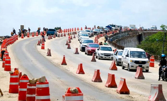 Chetumal: abren puentes del Tren Maya sin muros de contención