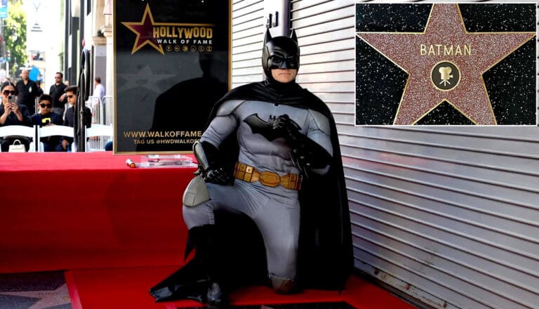 Video: Recibe Batman su estrella en el Paseo de la Fama de Hollywood