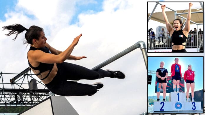 Ella Bucio obtiene bronce en parkour, pero es ganadora del Serial de Copas del Mundo