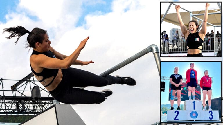 Ella Bucio obtiene bronce en parkour, pero es ganadora del Serial de Copas del Mundo
