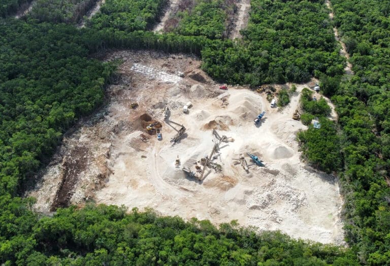 Anuncia Sedena que va por más minas de material pétreo para Tren Maya en el sur de Quintana Roo