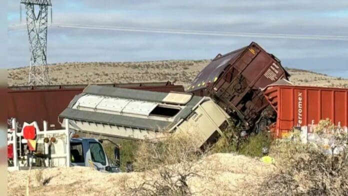 Niño migrante pierde la vida tras descarrilamiento de tren en Chihuahua