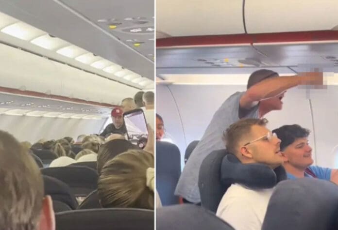 Video: Pasajero borracho obliga a realizar un aterrizaje de emergencia en Alemania