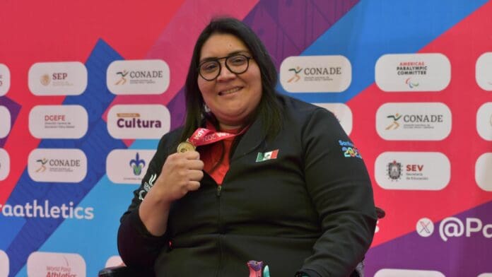 Gilda Cota gana la medalla de plata para México en lanzamiento de bala en los Paralímpicos de París 2024