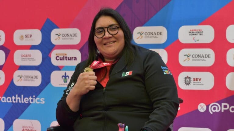 Gilda Cota gana la medalla de plata para México en lanzamiento de bala en los Paralímpicos de París 2024
