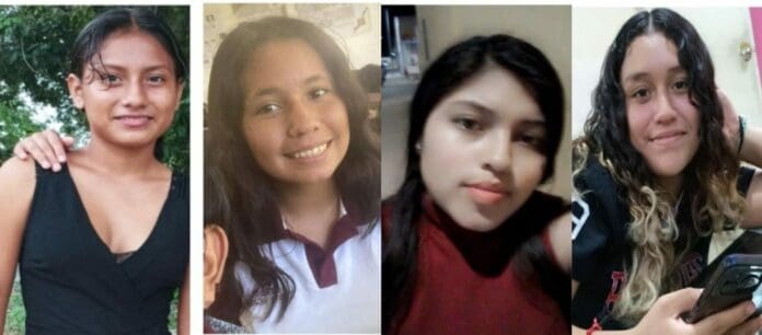 Van 19 jóvenes de 13 a 24 años desaparecidas en Quintana Roo desde fines de agosto. De ellas, nueve no han sido ubicadas.