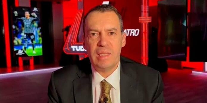 Revela David Faitelson que le hicieron un trasplante de ambos pulmones a su amigo, el comentarista deportivo André Marín.