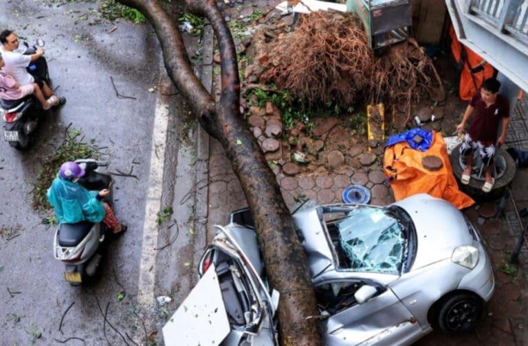 Videos: Paso del supertifón Yagi deja al menos 64 muertos en Vietnam