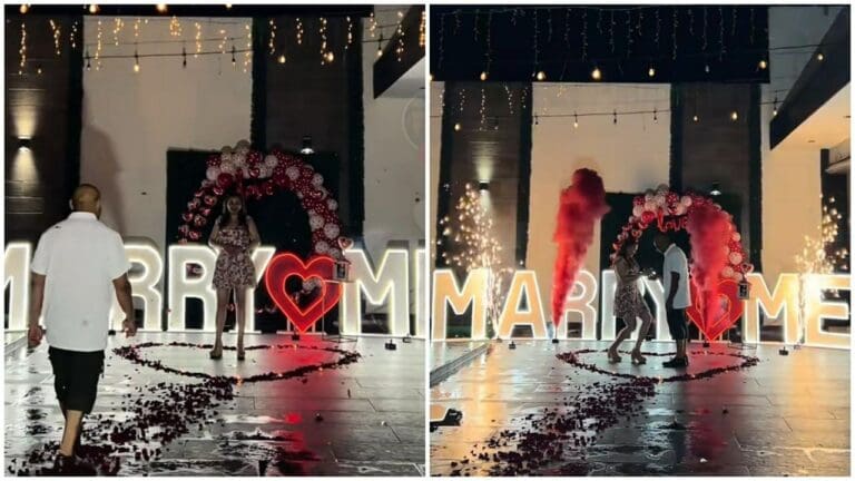 Video: ¡Pocas lo hacen! Mujer propone matrimonio a su novio en Monterrey y se vuelve viral 