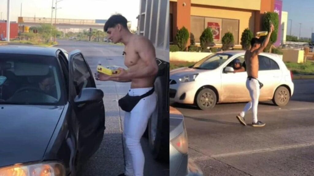 Surge "Lord Chocolates" y enamora a las automovilistas de Nuevo León por su físico