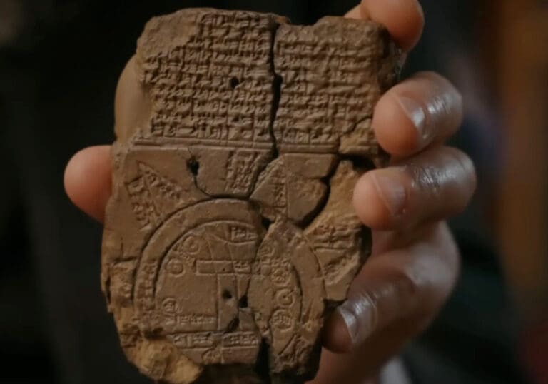 Arqueólogos descifran el secreto del mapa más antiguo del mundo