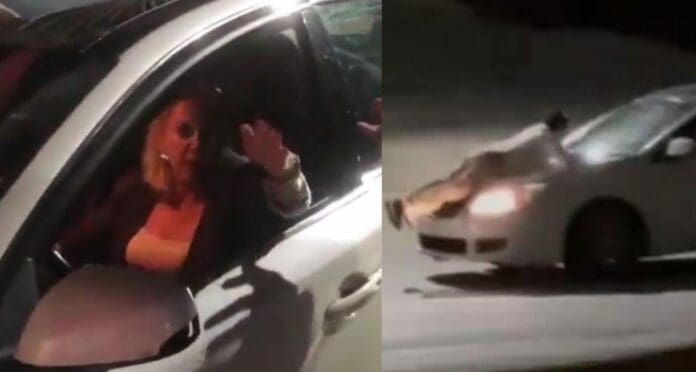 Presunta funcionaria de Morena conduce ebria y arrolla a una persona en Cuernavaca, Morelos. Todo quedó grabado.